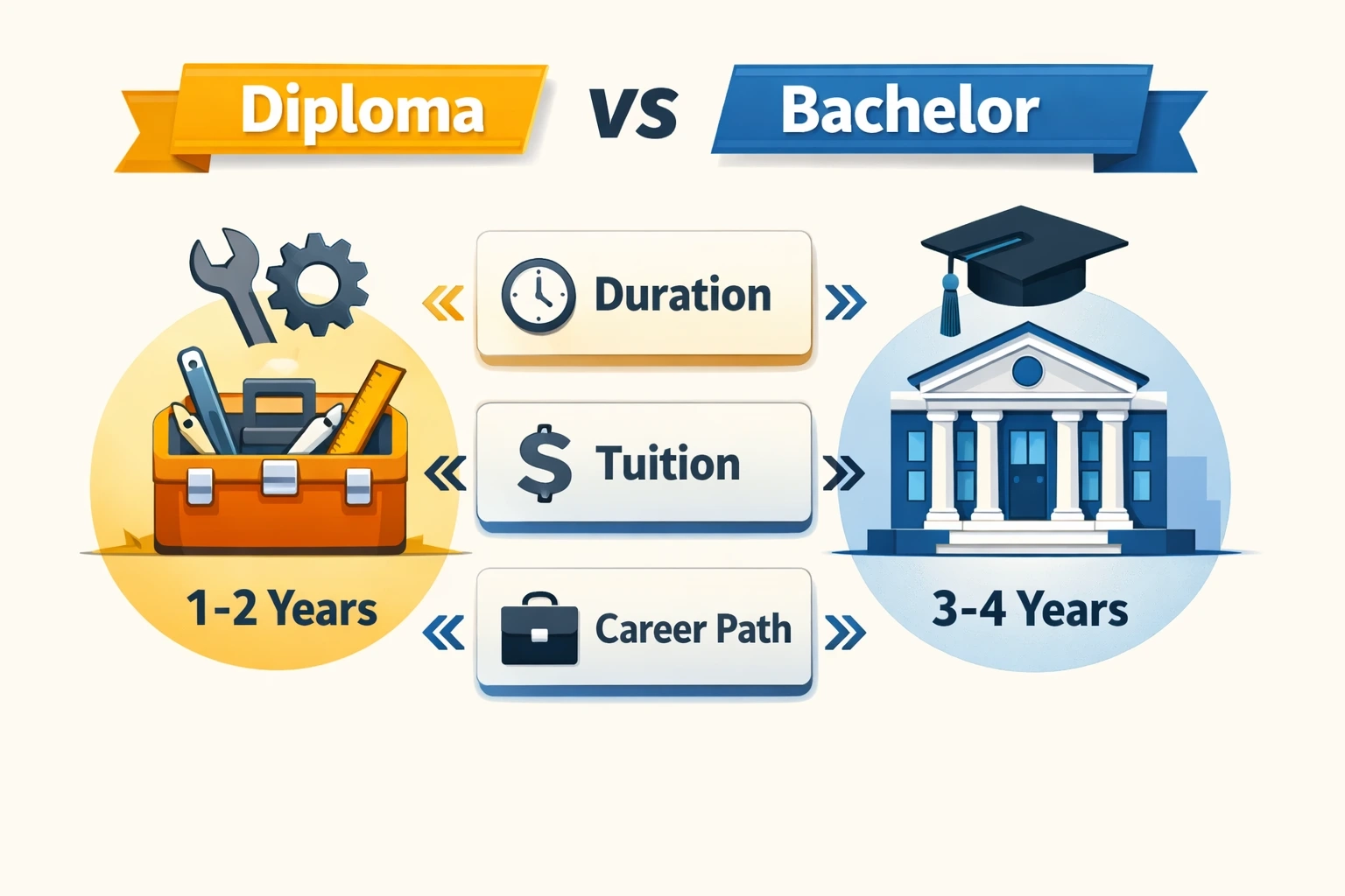 Comparison between diploma and bachelor courses in Australia for international students